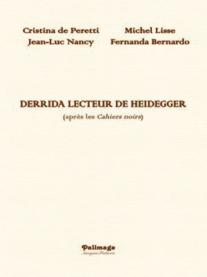 cover image of Derrida lecteur de Heidegger